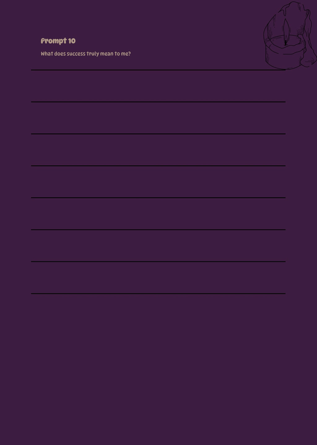 Premium Shadow Work Journal