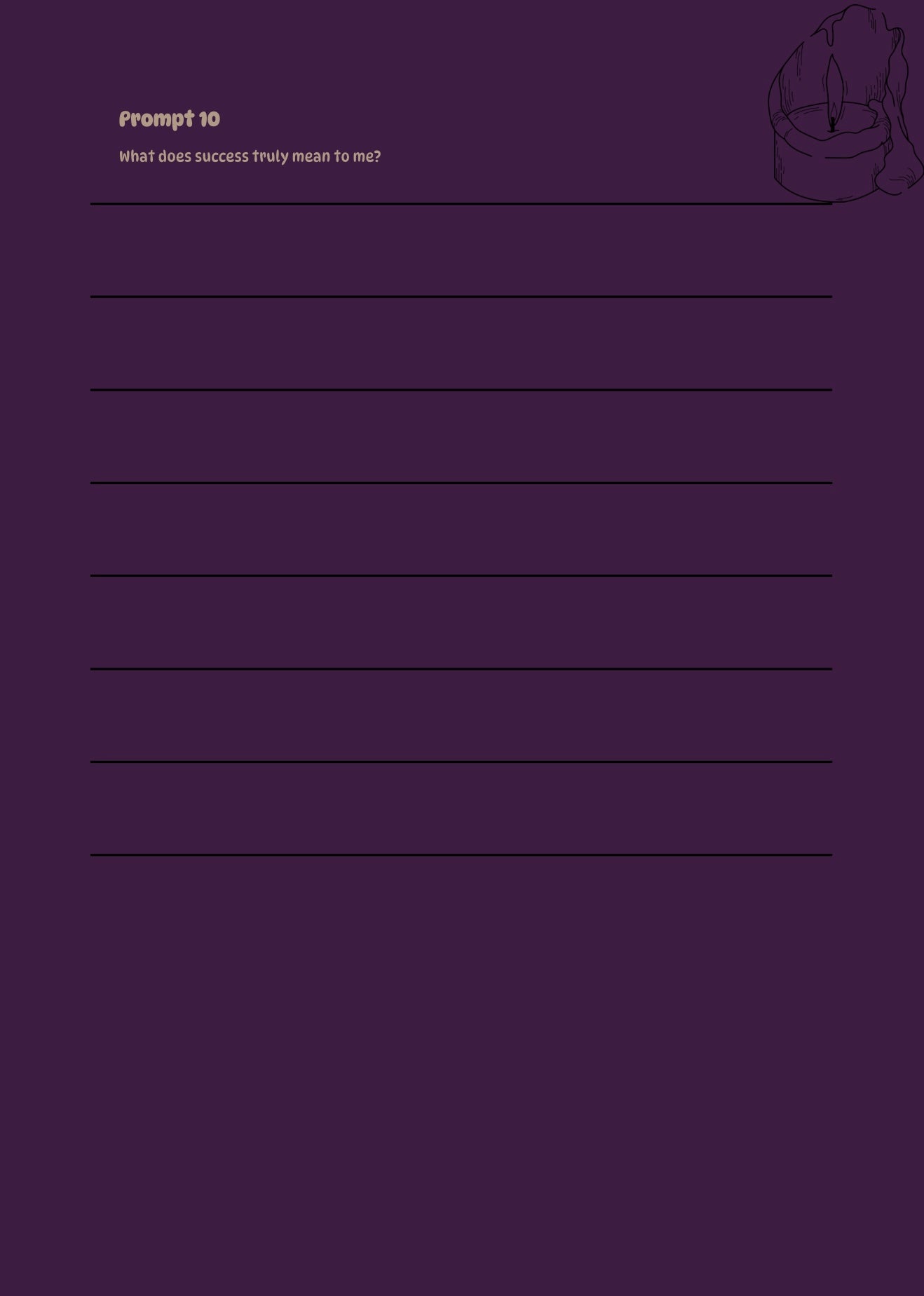 Premium Shadow Work Journal