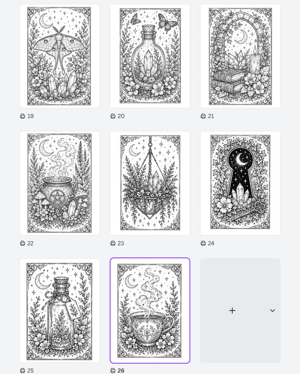 Moonlit Magic Coloring Bundle