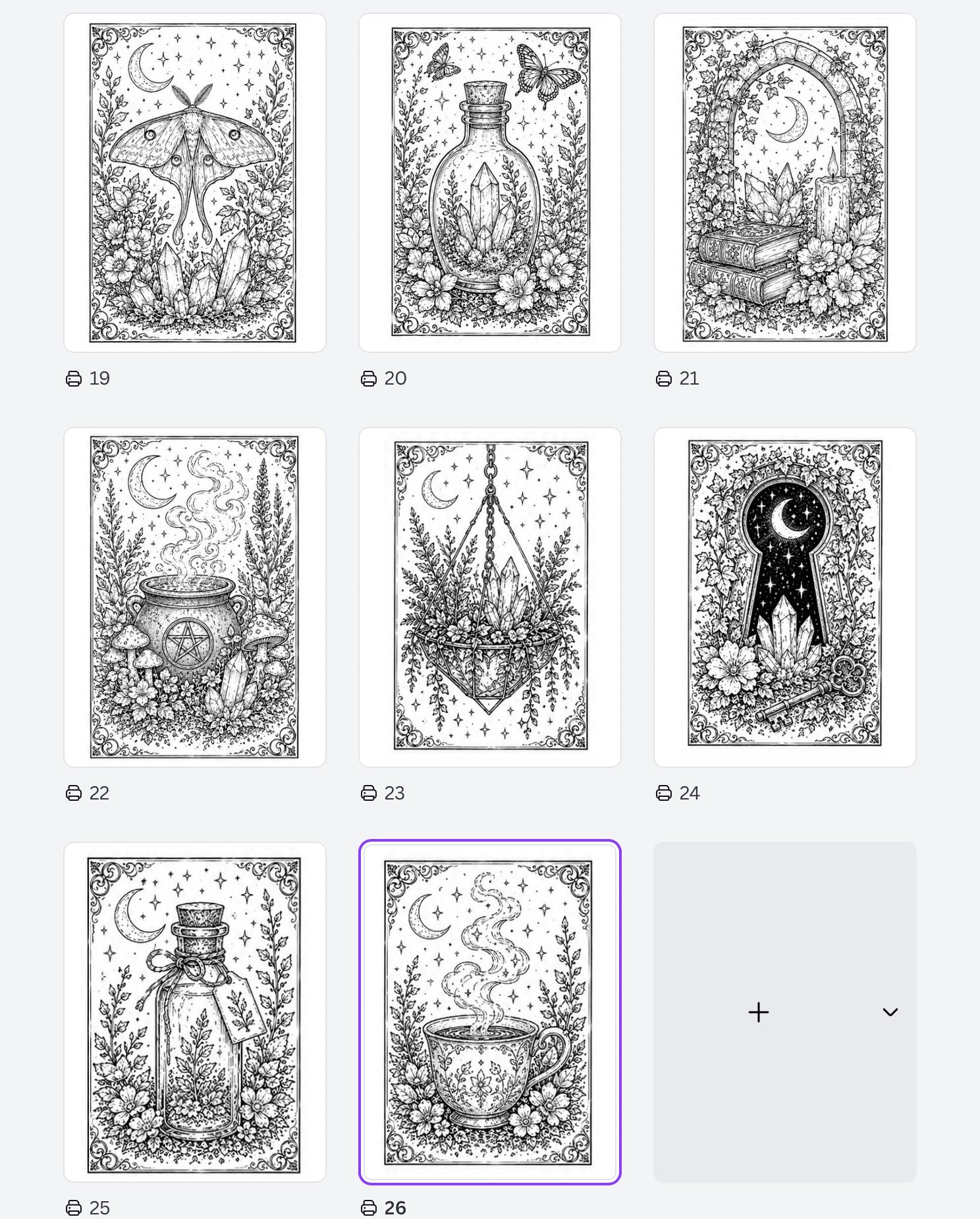 Moonlit Magic Coloring Bundle