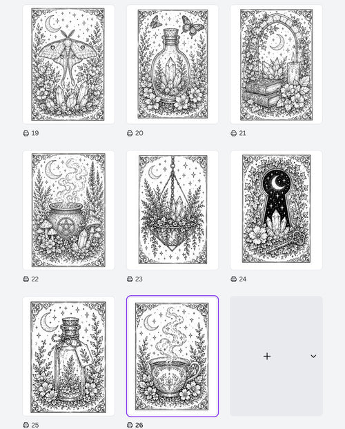 Moonlit Magic Coloring Bundle