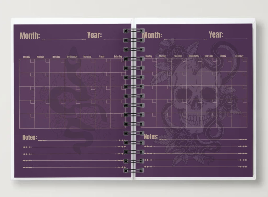 The Witches Monthly & Weekly Planner