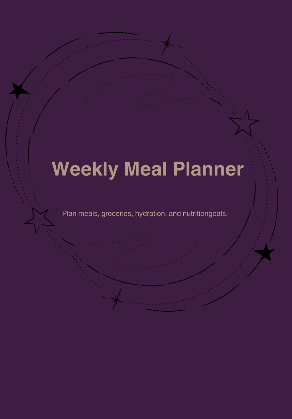 Kitchen Alchemy: 12-Week Meal Planner