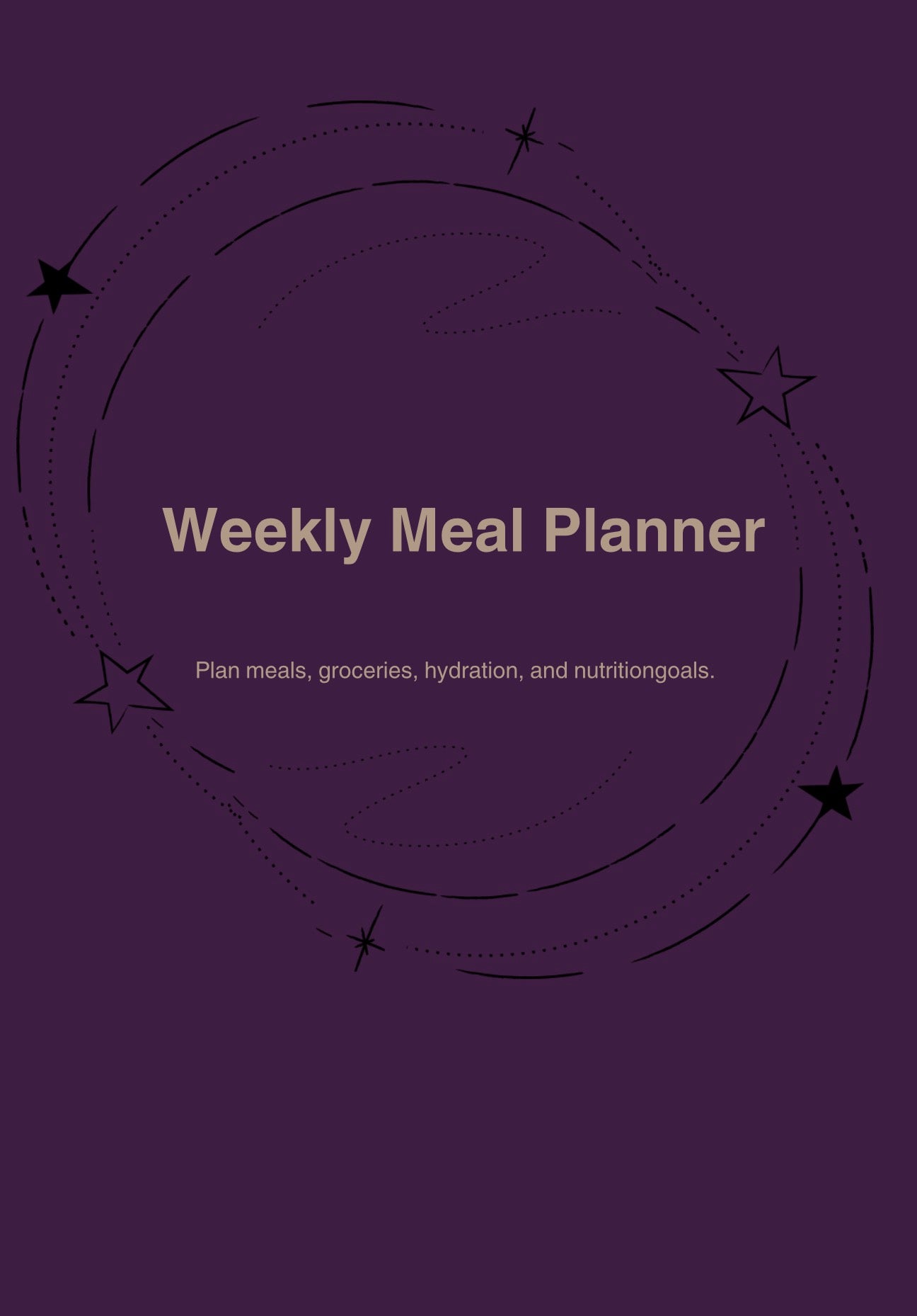 Kitchen Alchemy: 12-Week Meal Planner