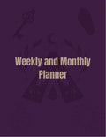 The Witches Monthly & Weekly Planner