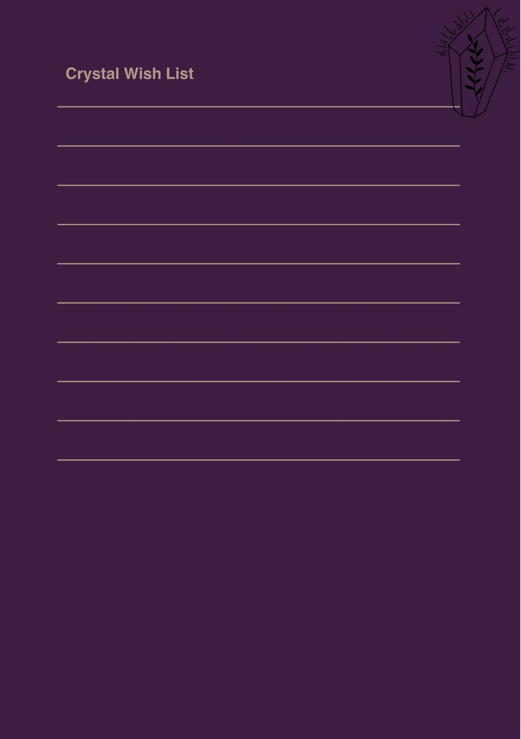 The Crystal Keeper’s Journal