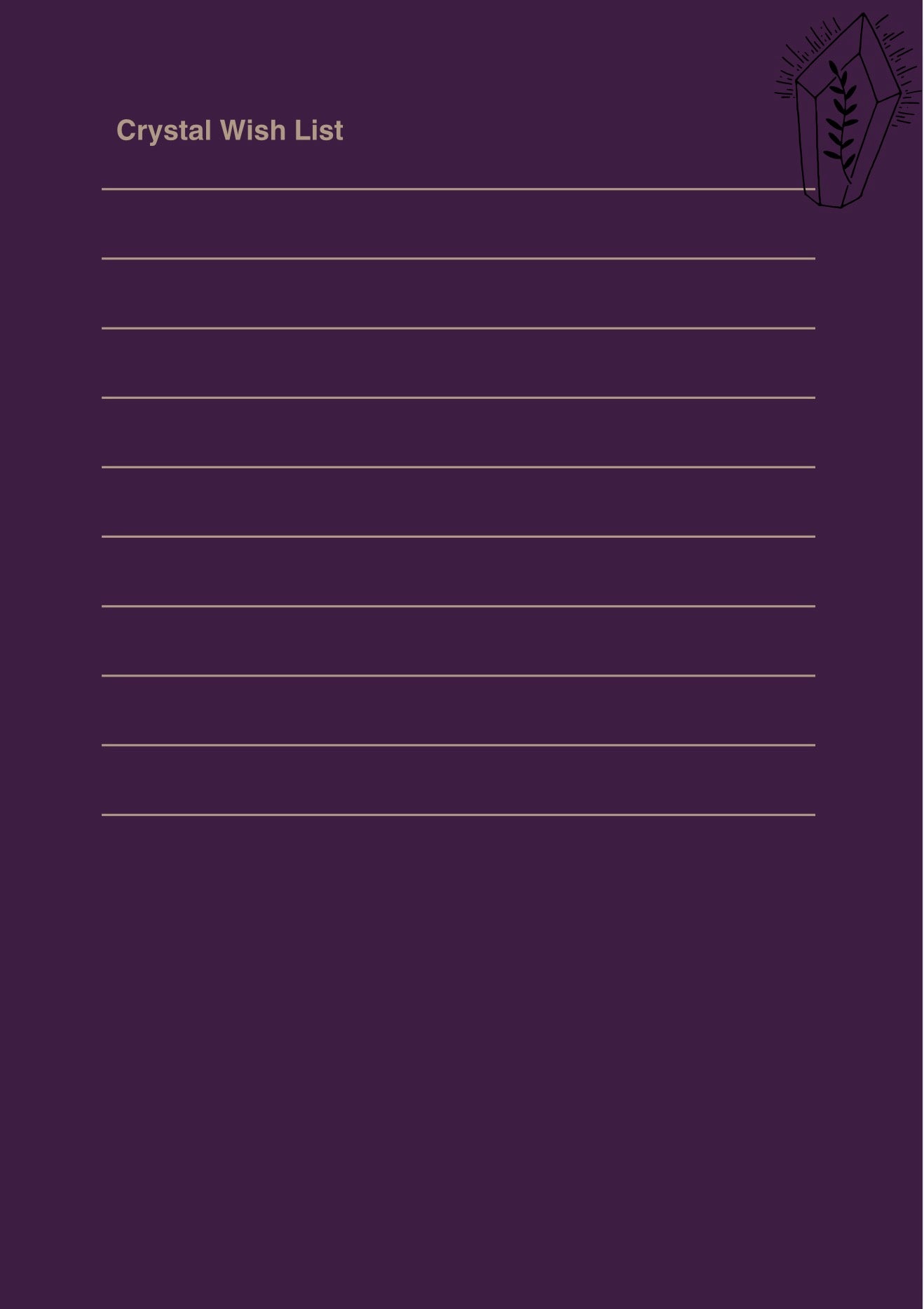 The Crystal Keeper’s Journal