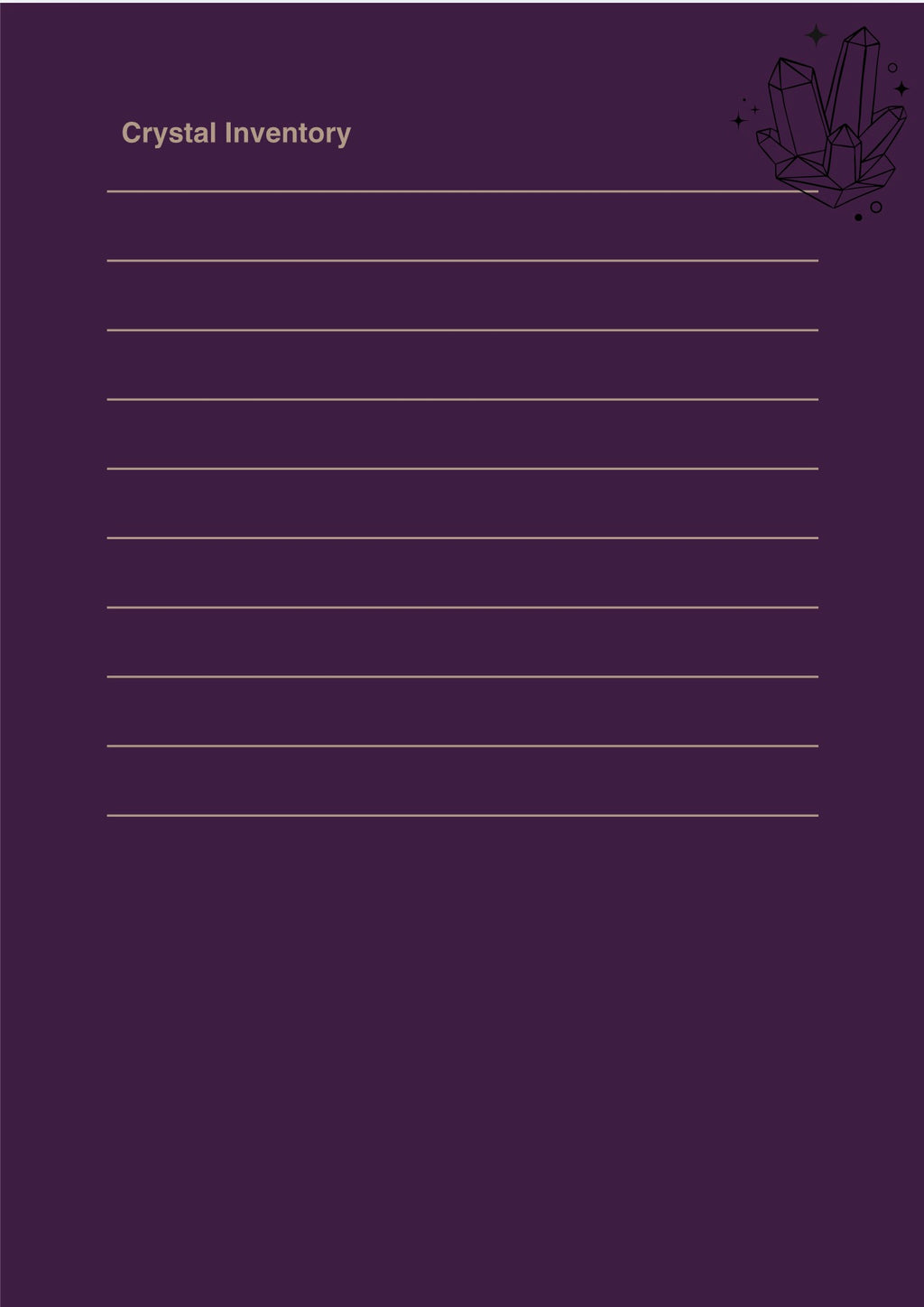 The Crystal Keeper’s Journal