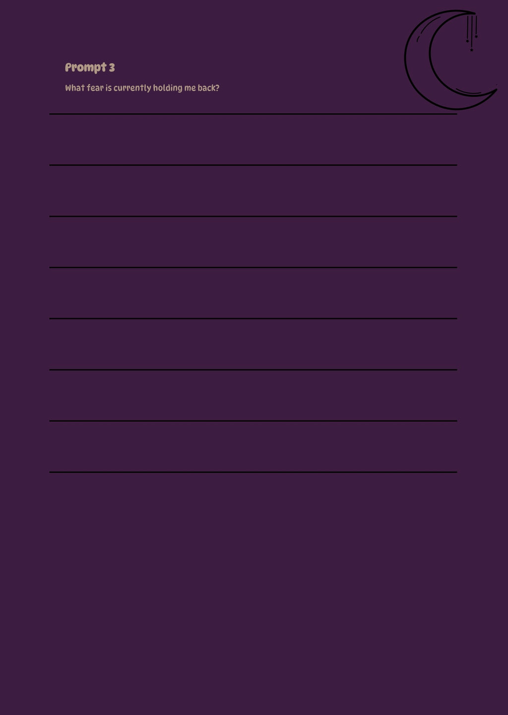 Premium Shadow Work Journal