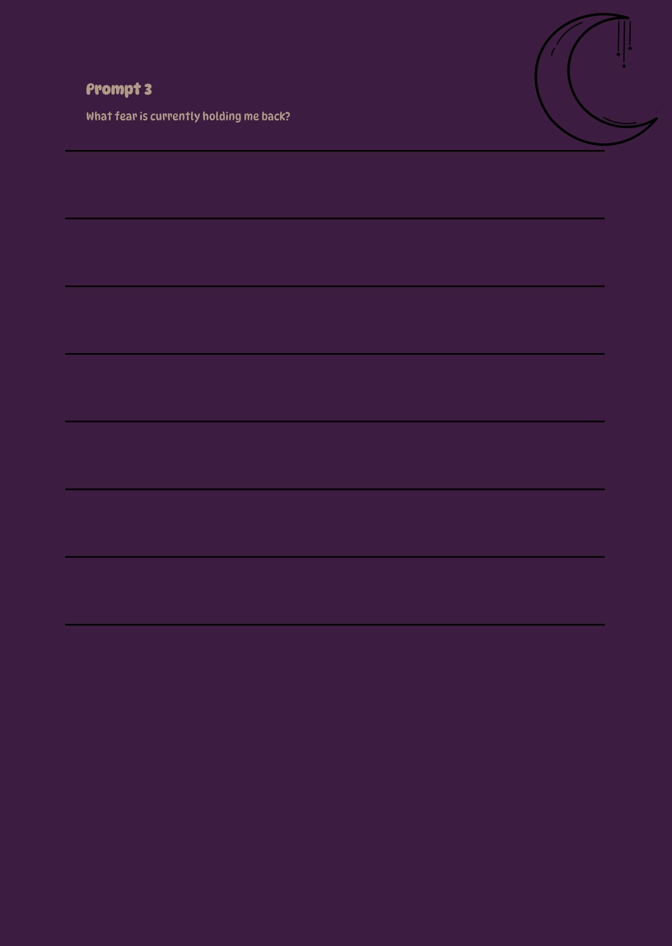 Premium Shadow Work Journal